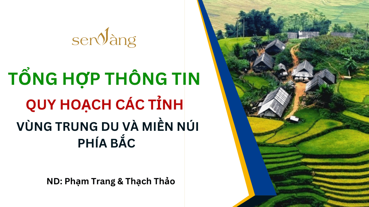 Tổng hợp thông tin quy hoạch tỉnh trong vùng Trung du và Miền núi phía Bắc của Việt Nam